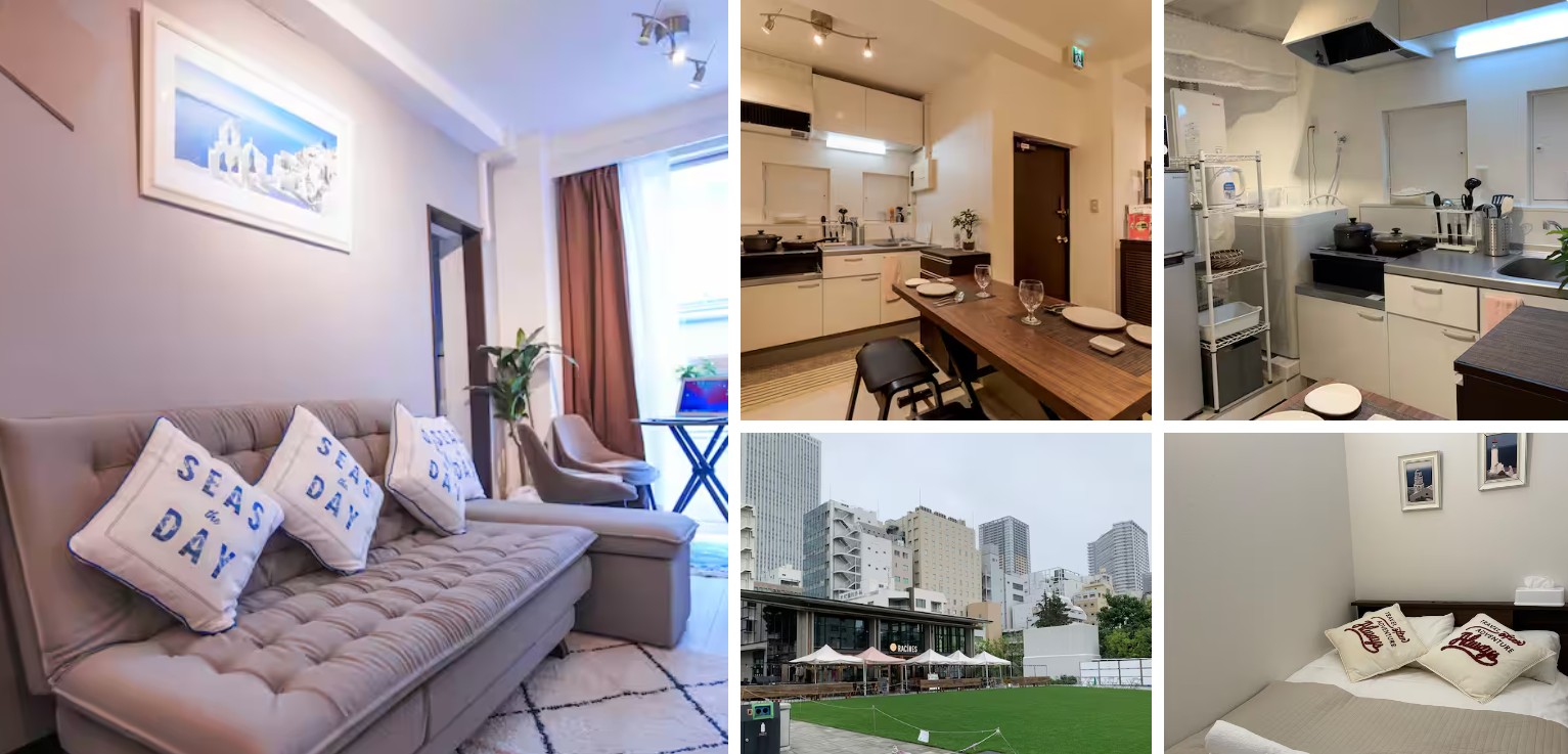 東京池袋広々空間で10名宿泊可空港バス直通！